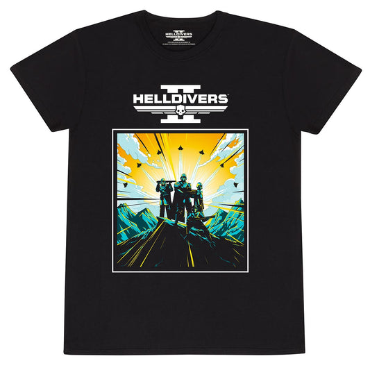 Helldivers - 2D Art and Logo - T-Shirt