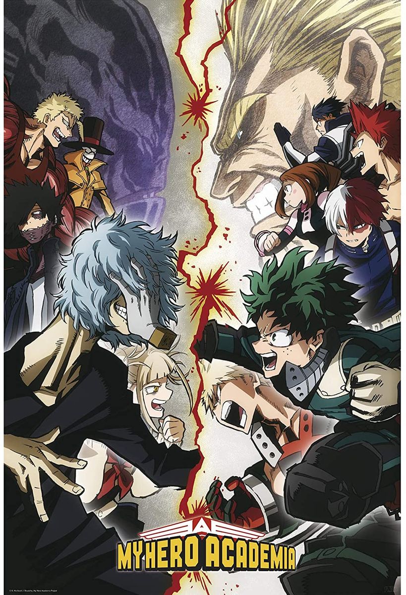 My Hero Academia - Heroes vs Villains - Poster