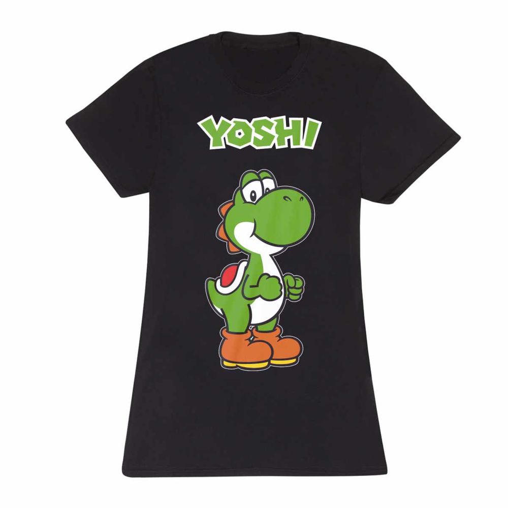 Super Mario - Yoshi Name Tag - Girlshirt