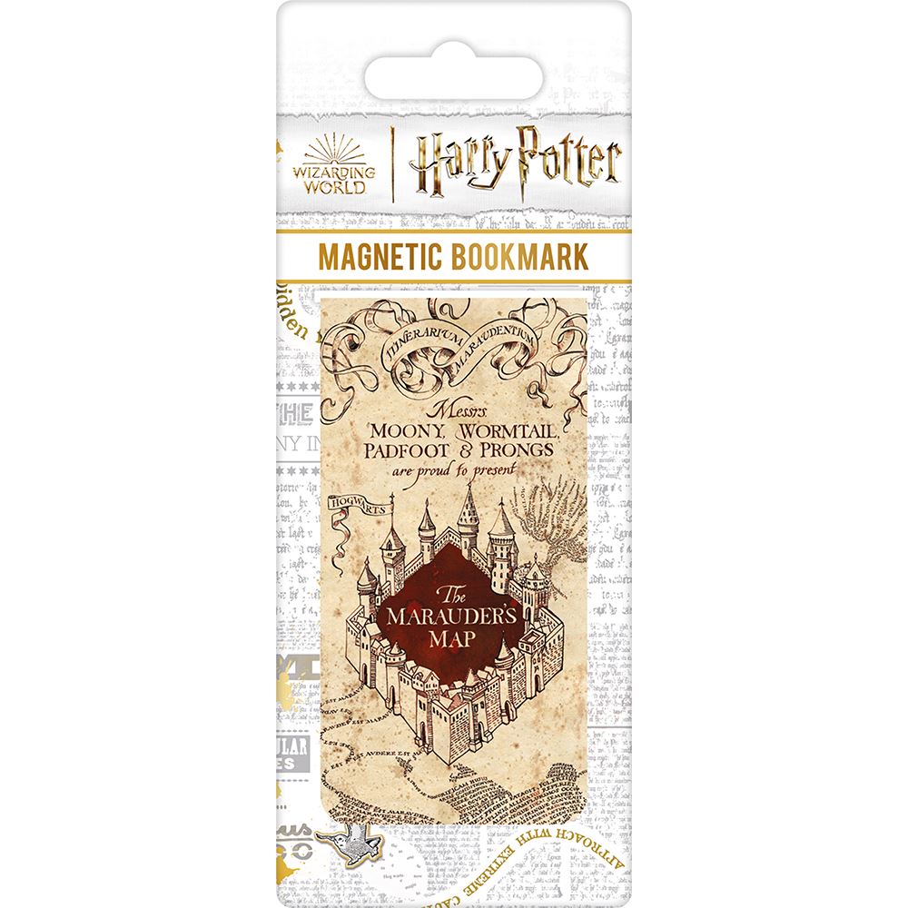 Harry Potter - The Marauder's Map - Magnetisches Lesezeichen