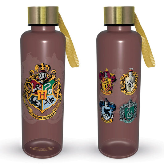 Harry Potter - Colorful Crest Dark - Trinkflasche