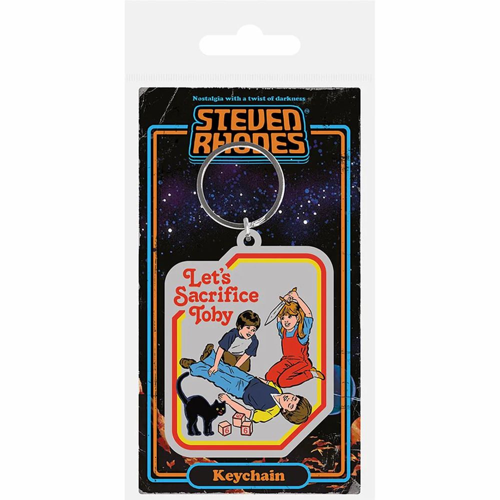 Steven Rhodes - Let’s Sacrifice Toby - Keychain – yvolve Shop