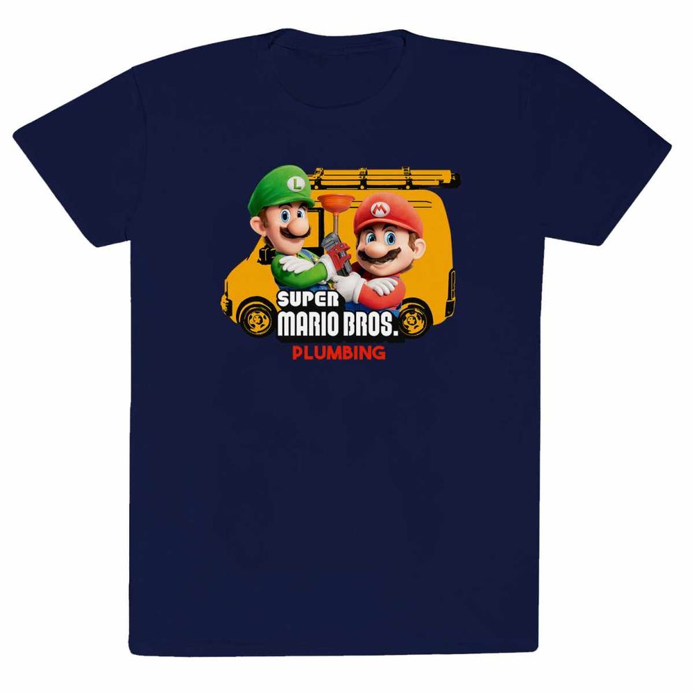 Super Mario - Plumbing - T-Shirt