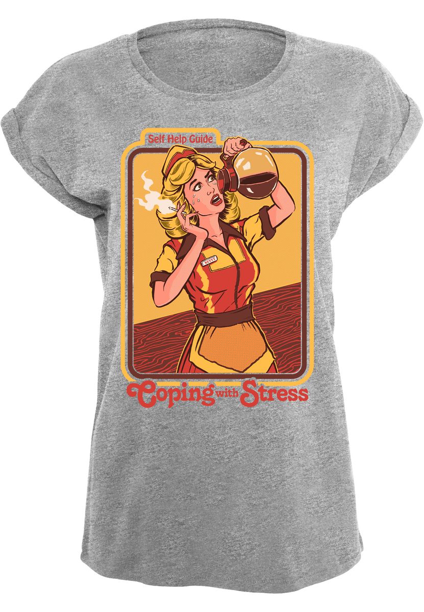 Steven Rhodes - Coping with Stress - Girlshirt