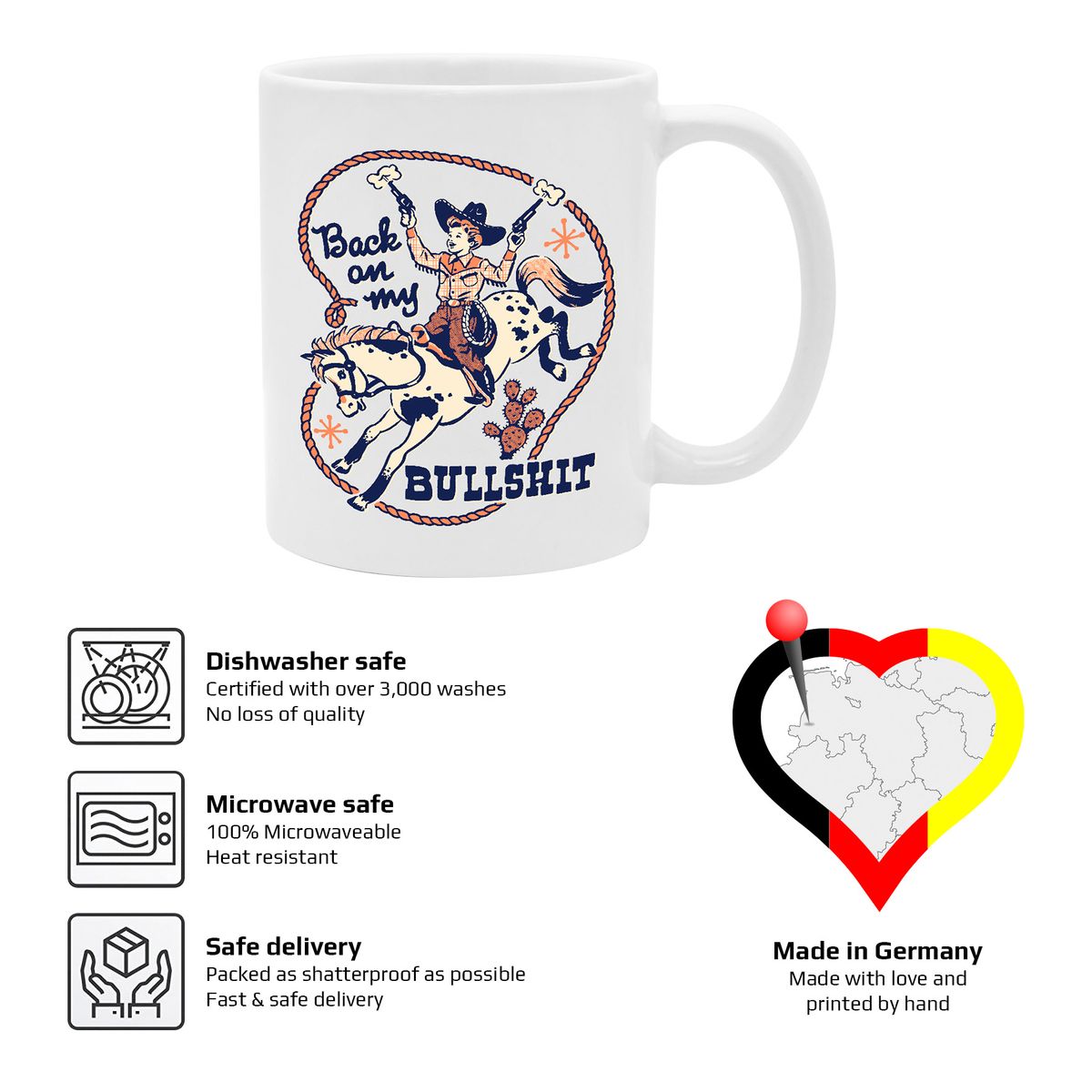 Steven Rhodes - Back on my Bullshit - Tasse