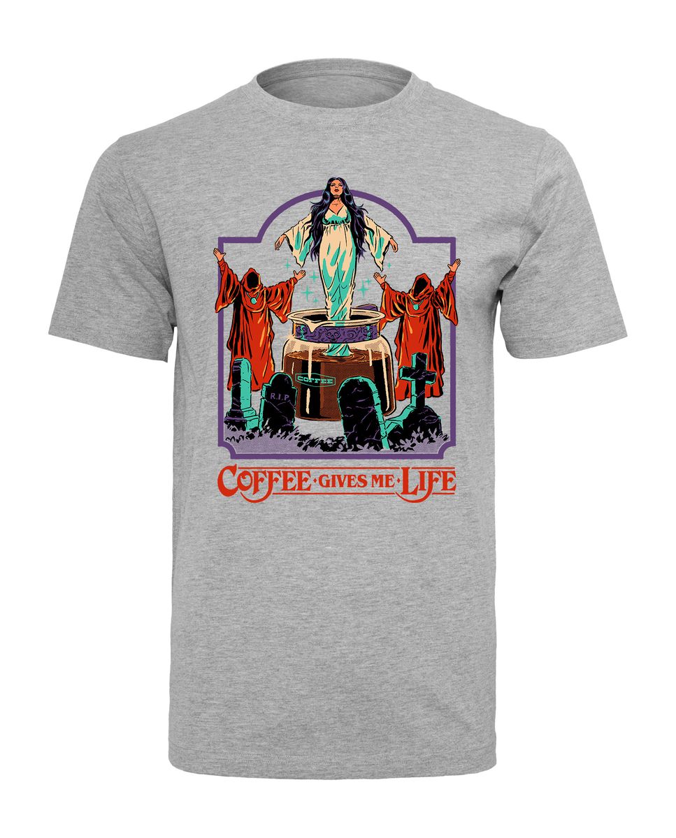 Steven Rhodes - Coffee gives me life - T-Shirt