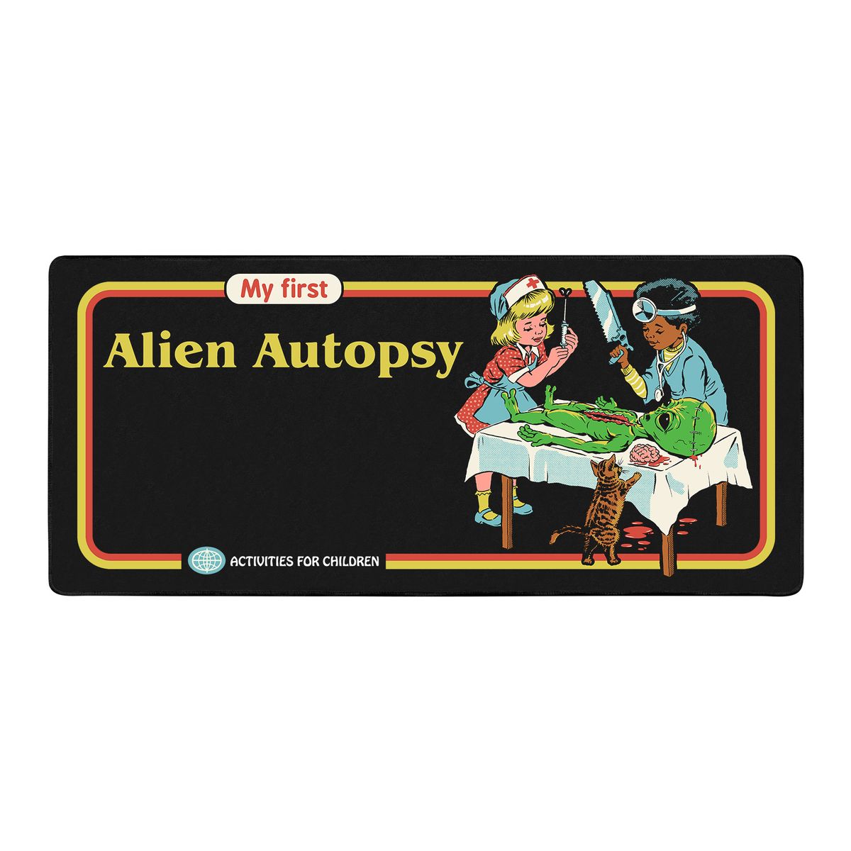 Steven Rhodes - My First Alien Autopsy - XXL mouse pad