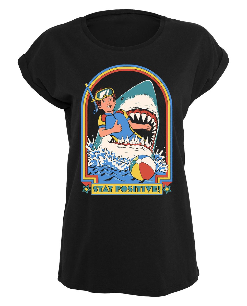Steven Rhodes - Stay Positive - Girlshirt