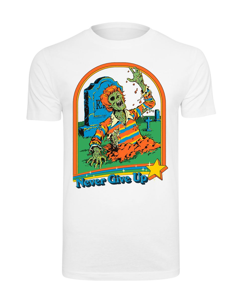 Steven Rhodes - Never Give Up - T-Shirt