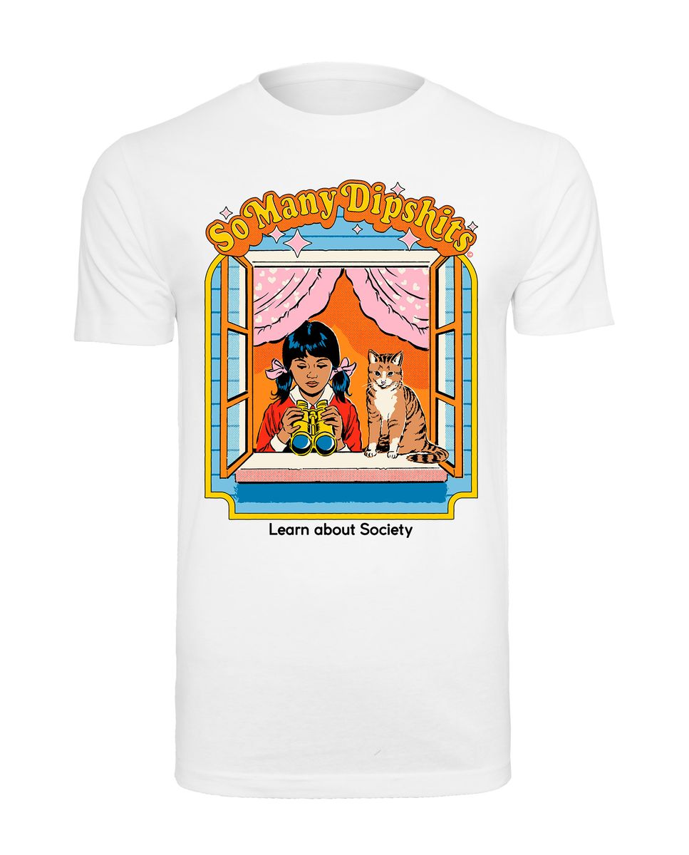 Steven Rhodes - So Many Dipshits - T-Shirt