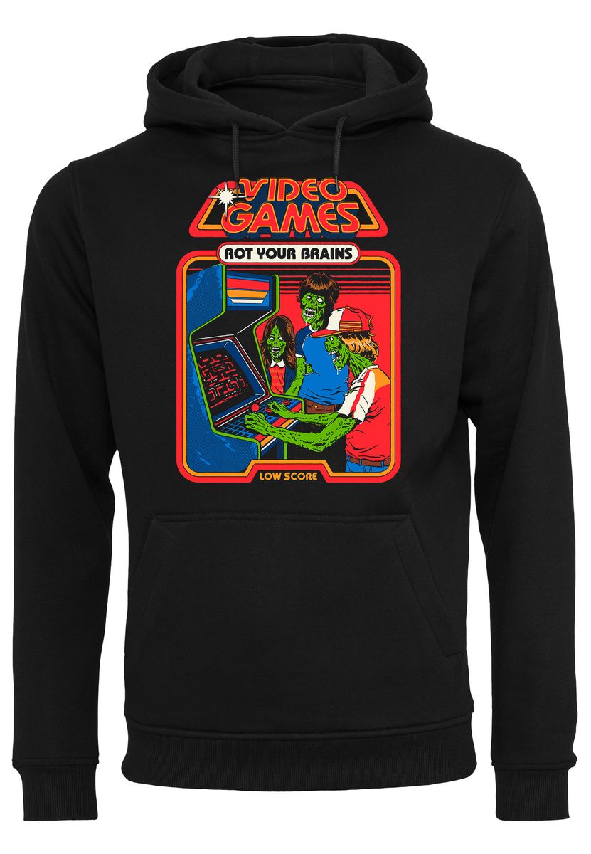 Steven Rhodes - Video Games root your brains - Hoodie