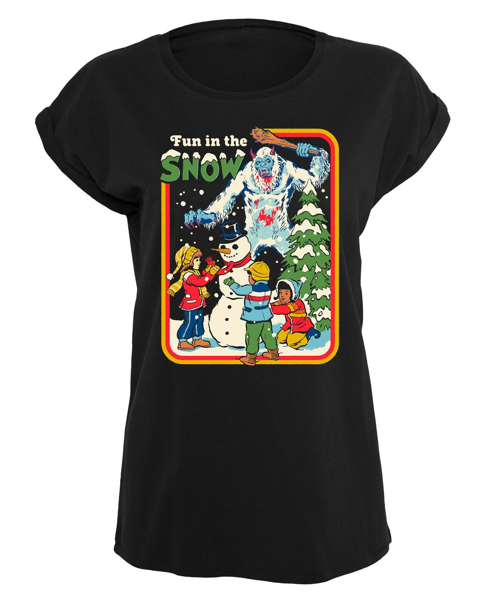 Steven Rhodes - Fun in the Snow - Girlshirt