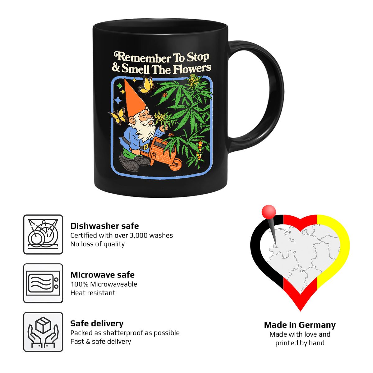 Steven Rhodes - Smell the Flowers - Mug