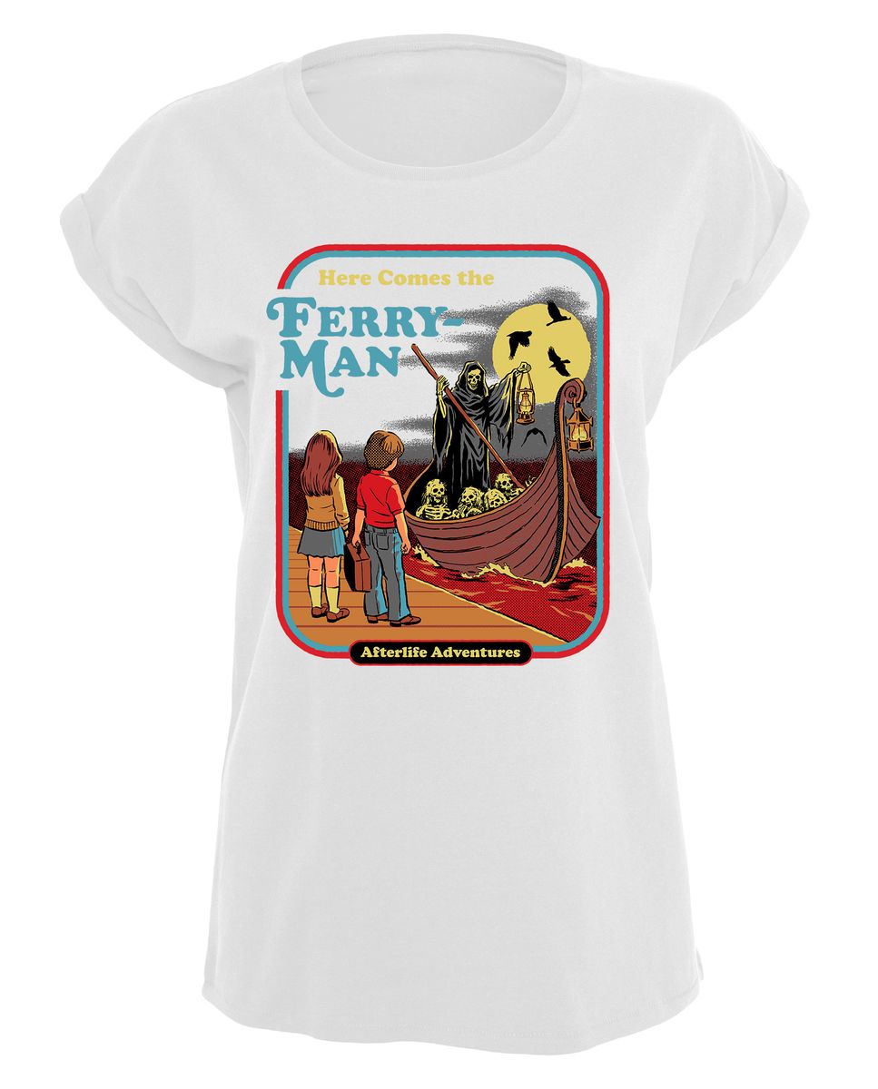 Steven Rhodes - Here Comes the Ferryman - Girlshirt