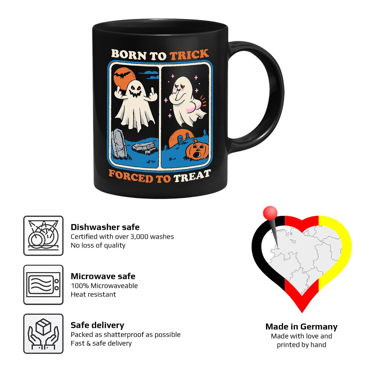 Steven Rhodes - Born to Trick - Tasse