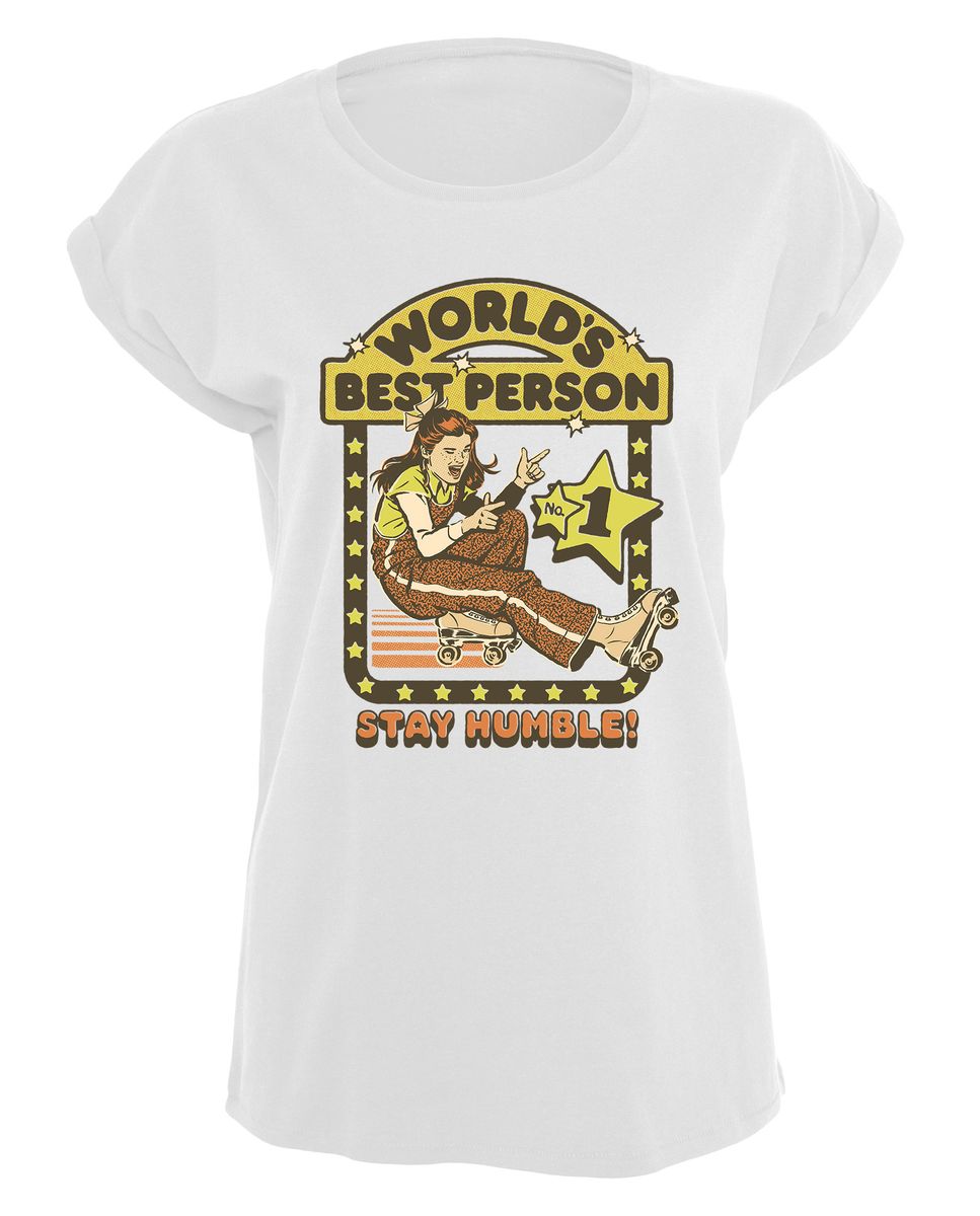 Steven Rhodes - Stay Humble - Girlshirt