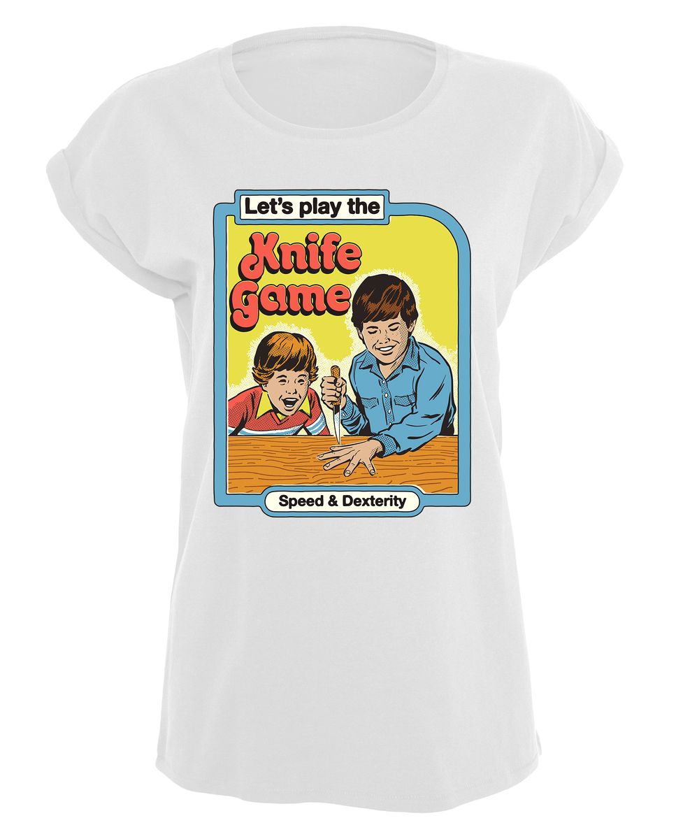 Steven Rhodes - Knife Game - Girlshirt