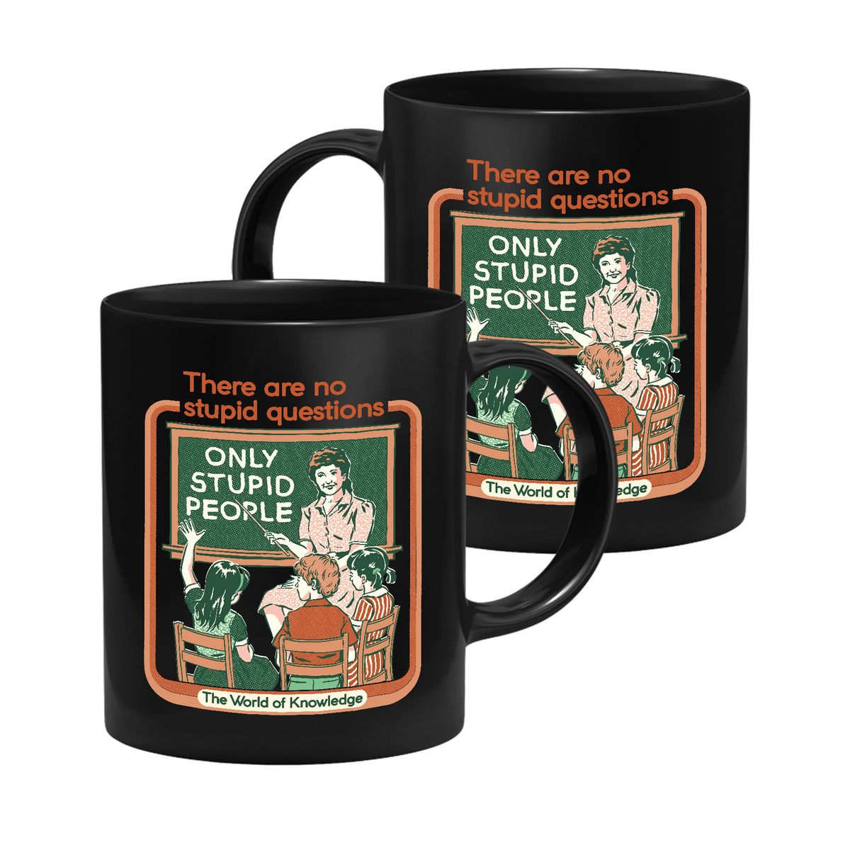 Steven Rhodes - No Stupid Questions - Tasse