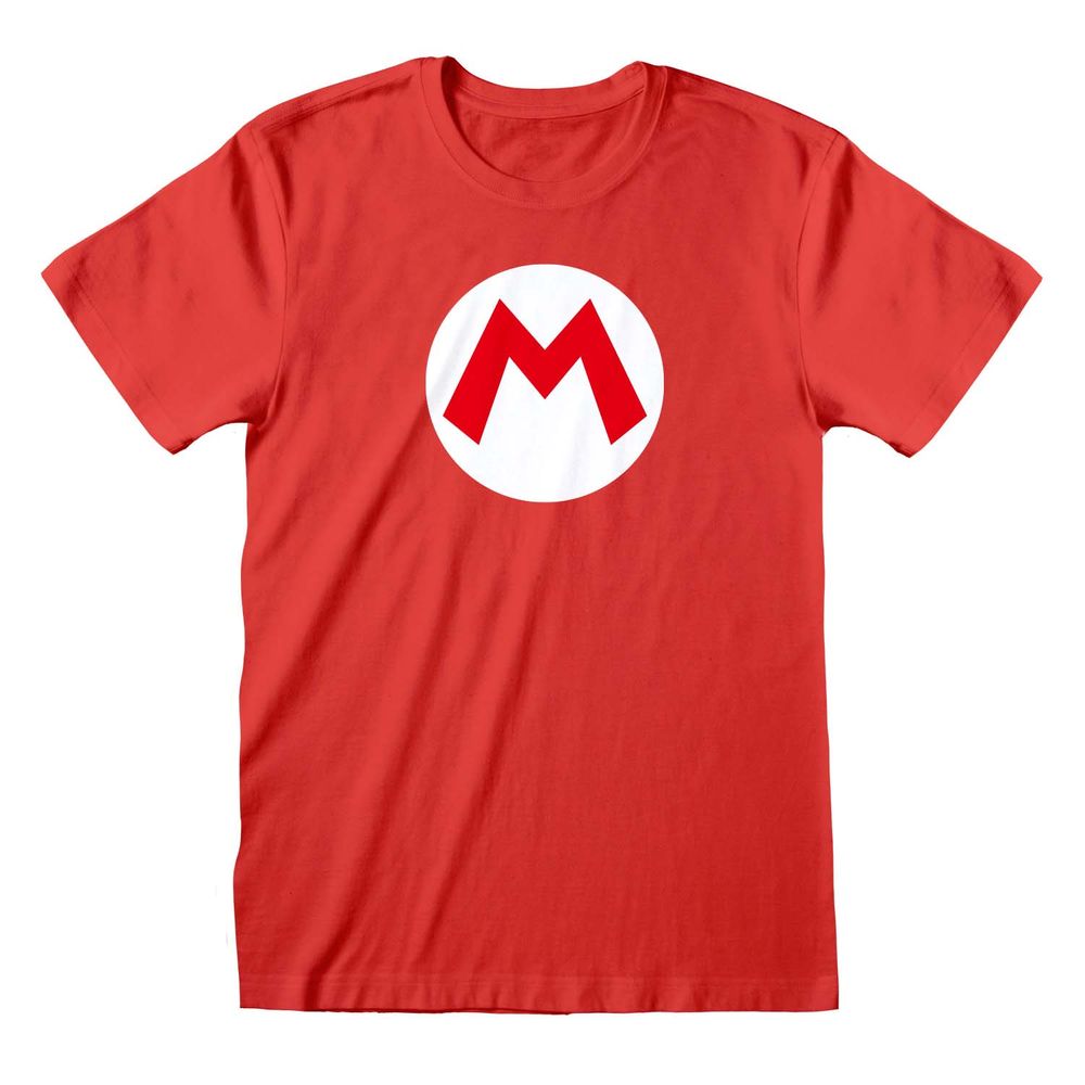 Super Mario - Mario Badge - T-Shirt