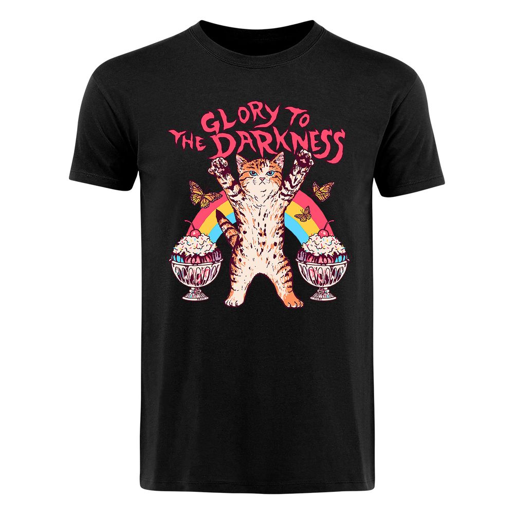 Hillary White Rabbit - Glory to Darkness - T-Shirt