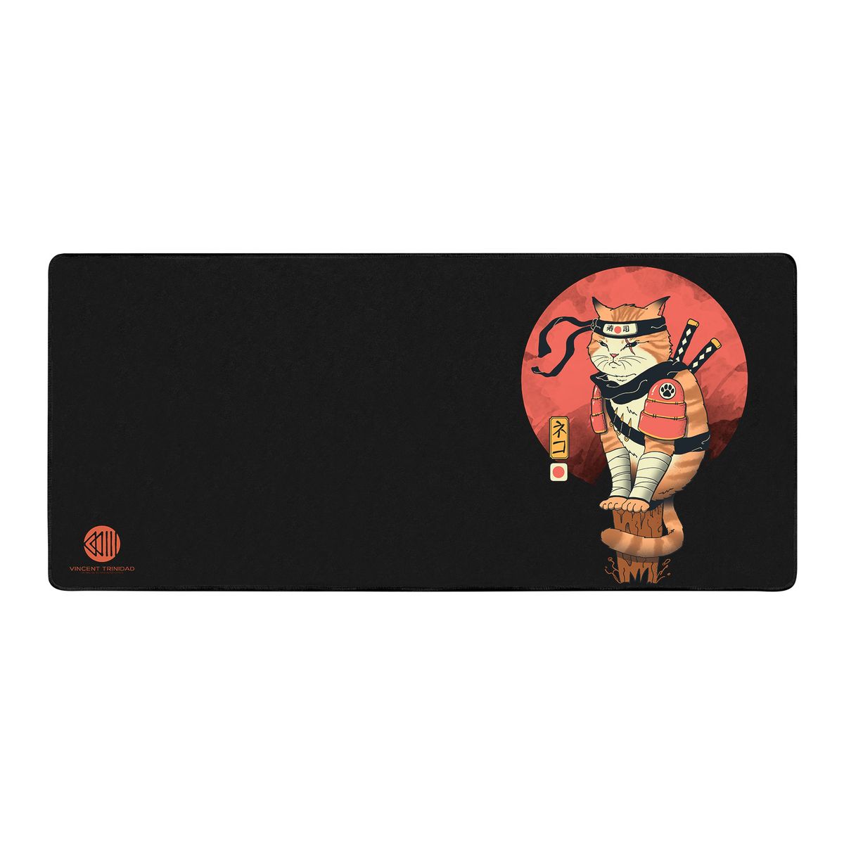 Vincent Trinidad - Shinobi Cat - XXL mouse pad