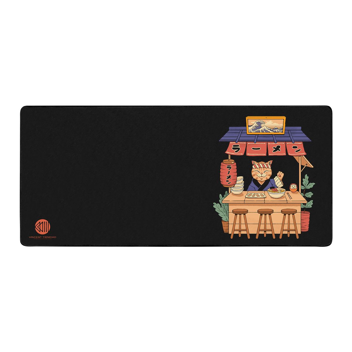Vincent Trinidad - Neko Ramen House - XXL mouse pad