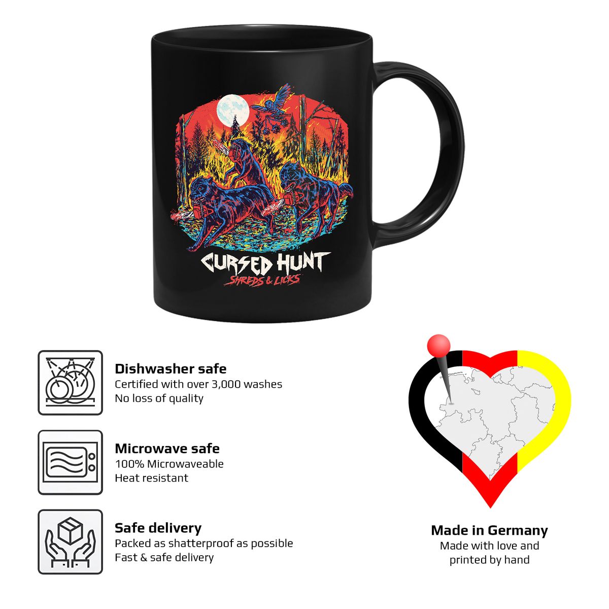 Hillary White Rabbit - Cursed Hunt - Mug