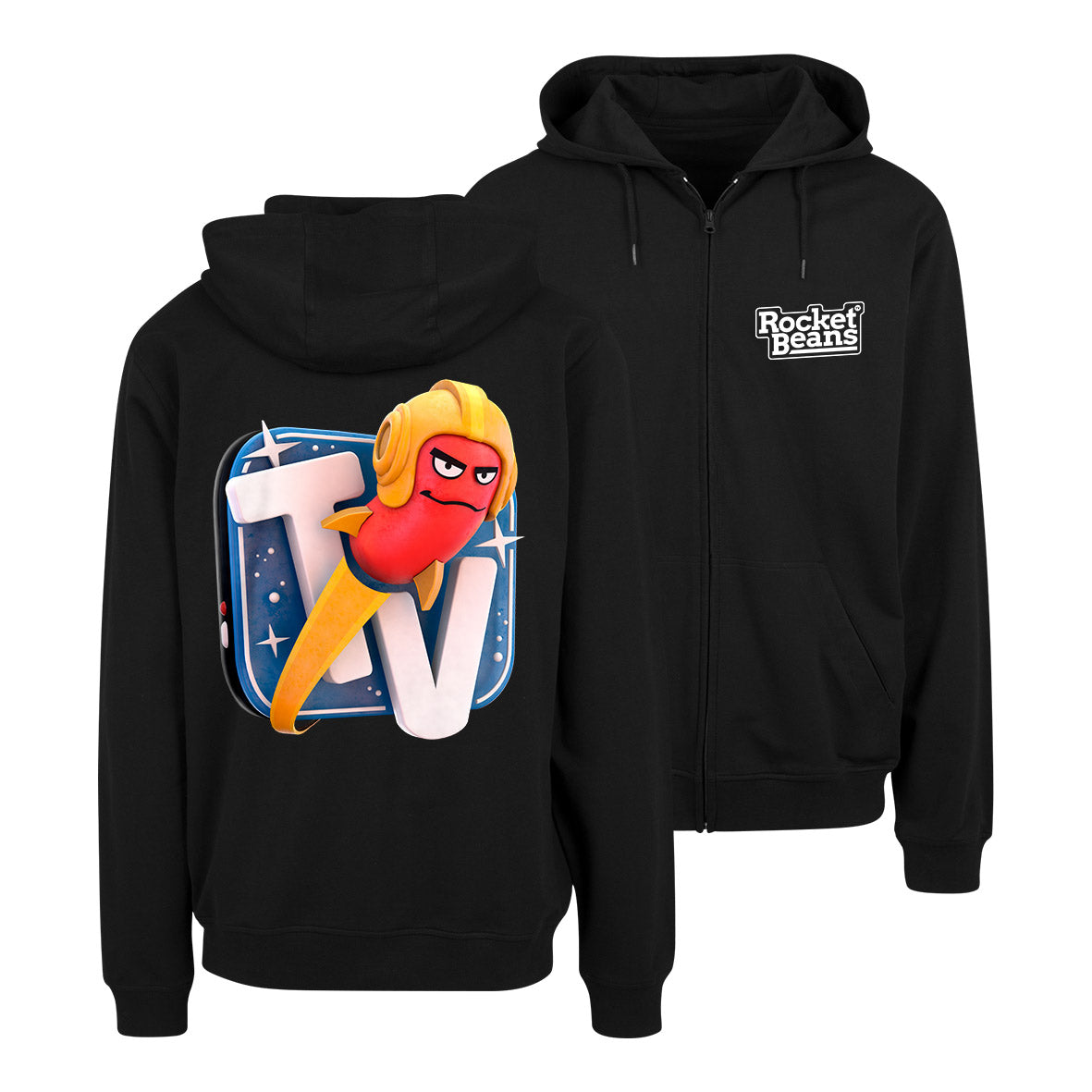 Rocket Beans TV - Sender Logo 2018 - Zipper