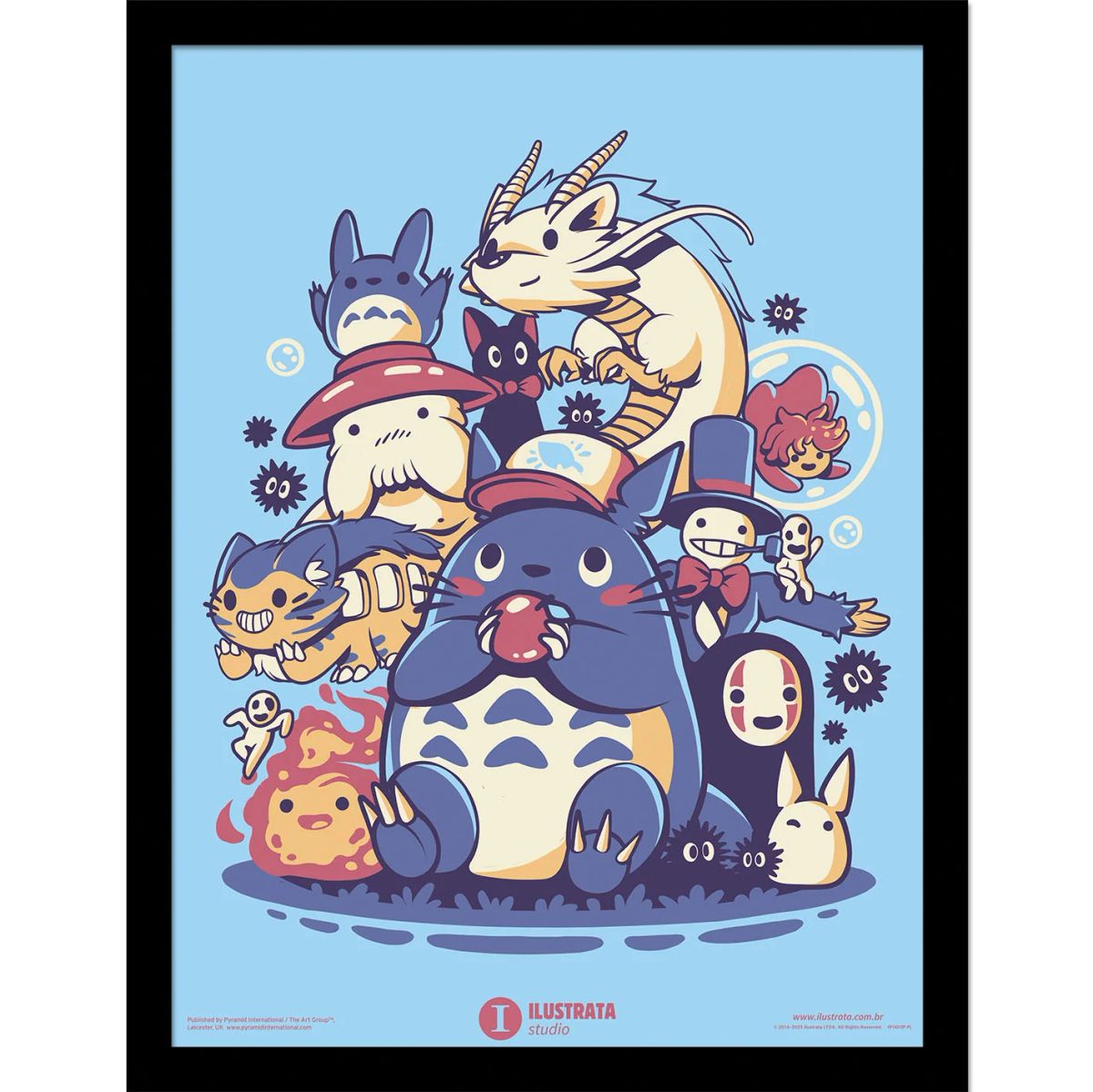 Ilustrata - Creatures Spirits and Friends - Framed Art Print