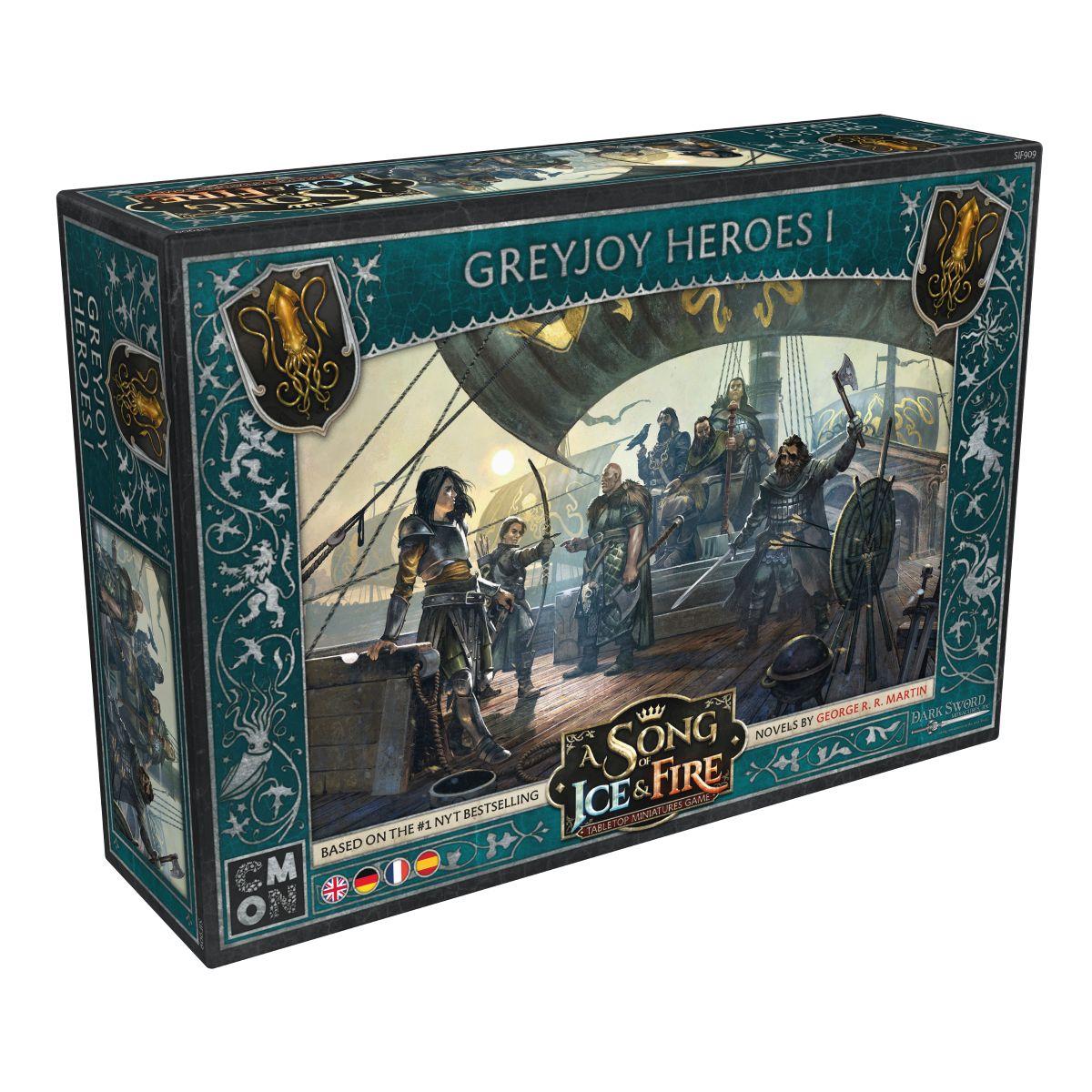 A Song of Ice & Fire - Greyjoy Heroes 1 (Helden von Haus Graufreud 1) - Erweiterung | yvolve Shop