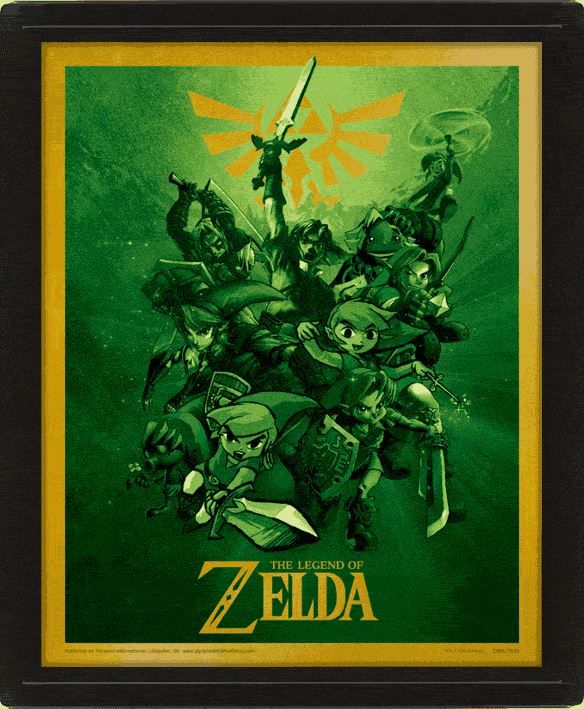 The Legend of Zelda - Link - 3D-Bild