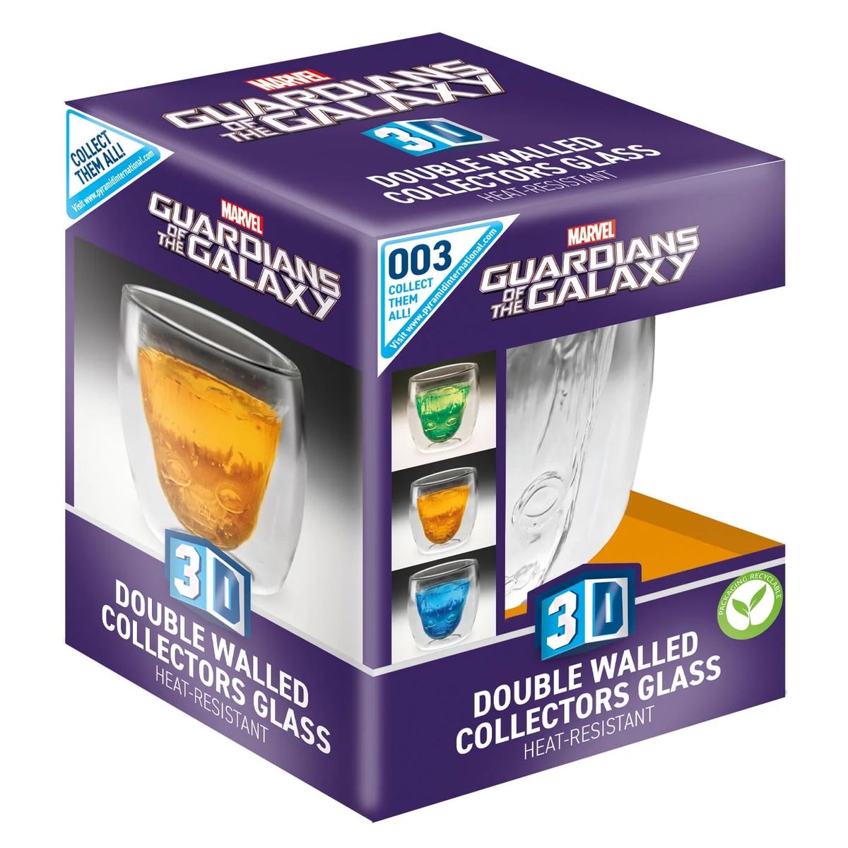 Guardians of the Galaxy - Baby Groot - 3D-Glas