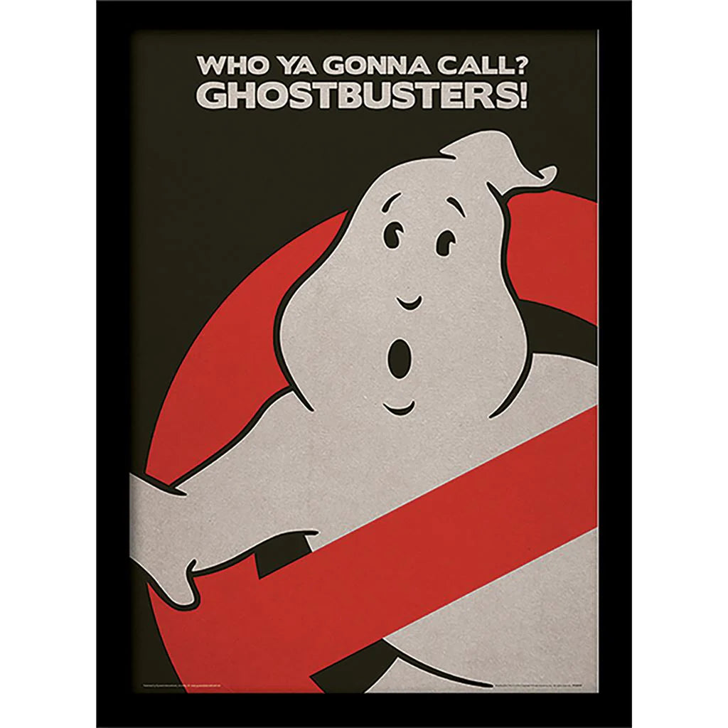 Ghostbusters - Logo - Framed Art Print