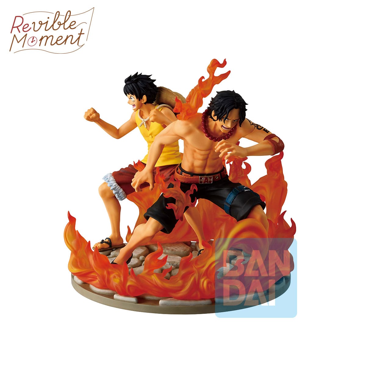 One Piece - Dramatic Memories Ichibansho Ace & Luffy - Figur