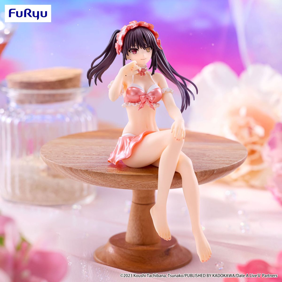 Date A Live IV - Kurumi Tokisaki Swimsuit Pastel Red - Noodle Stopper Figure