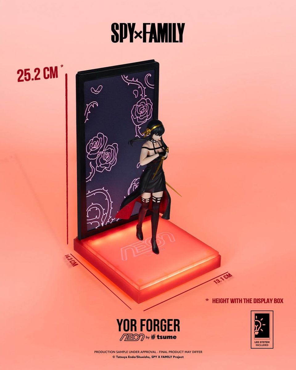 Spy x Family - Neon Figur 1/9 Yor Forger - Figur