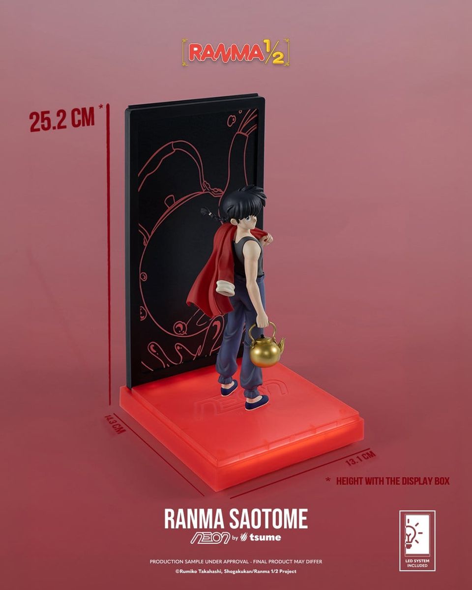 Ranma 1/2 - Ranma Saotome Boy - Neon Figur