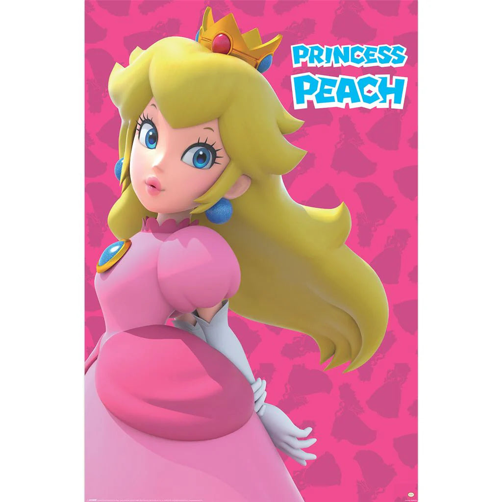 Super Mario - Princess Peach - Poster