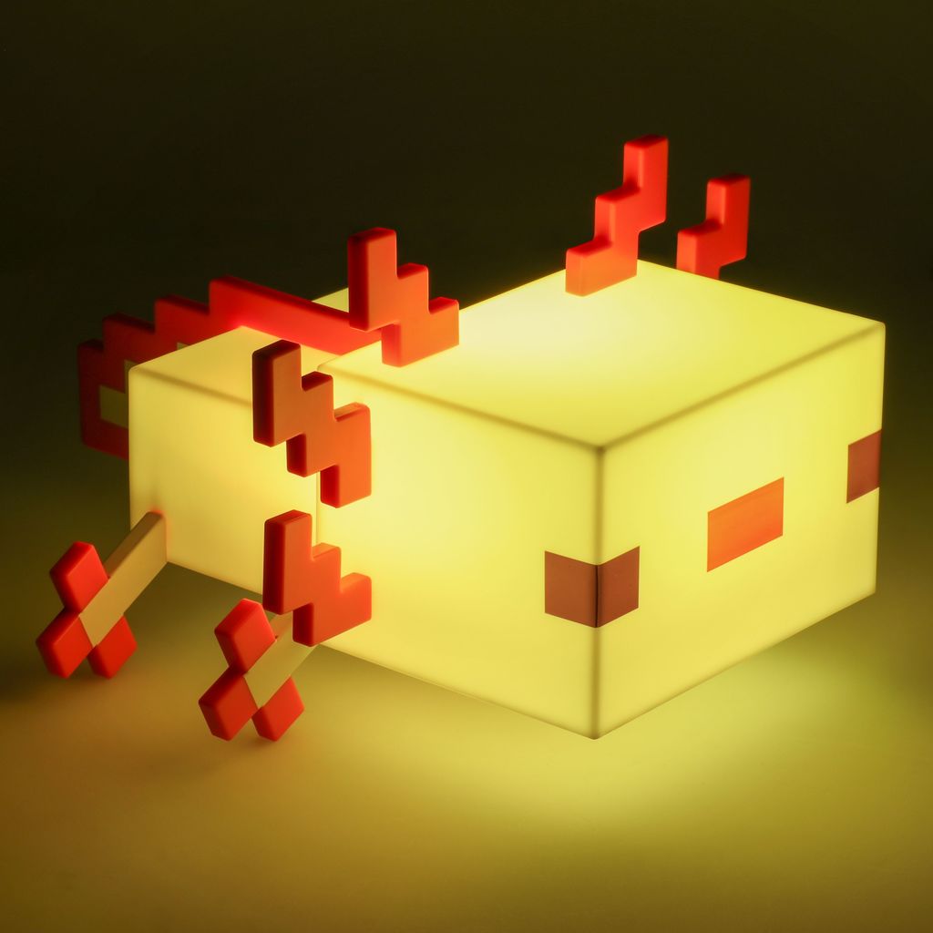 Minecraft - Axolotl - Tischlampe