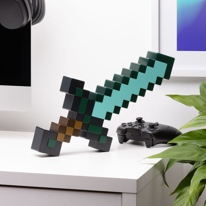 Minecraft - Diamantschwert - Lampe