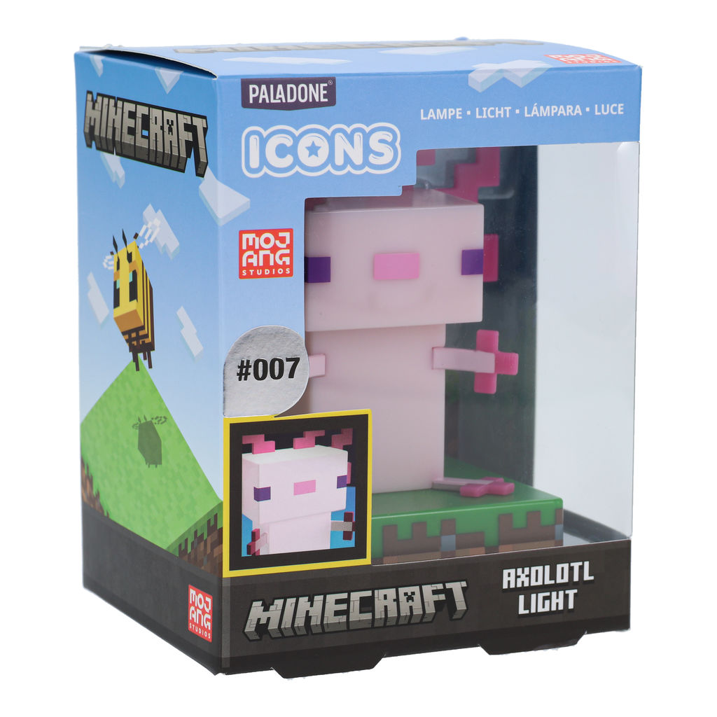 Minecraft - Axolotl - Lampe