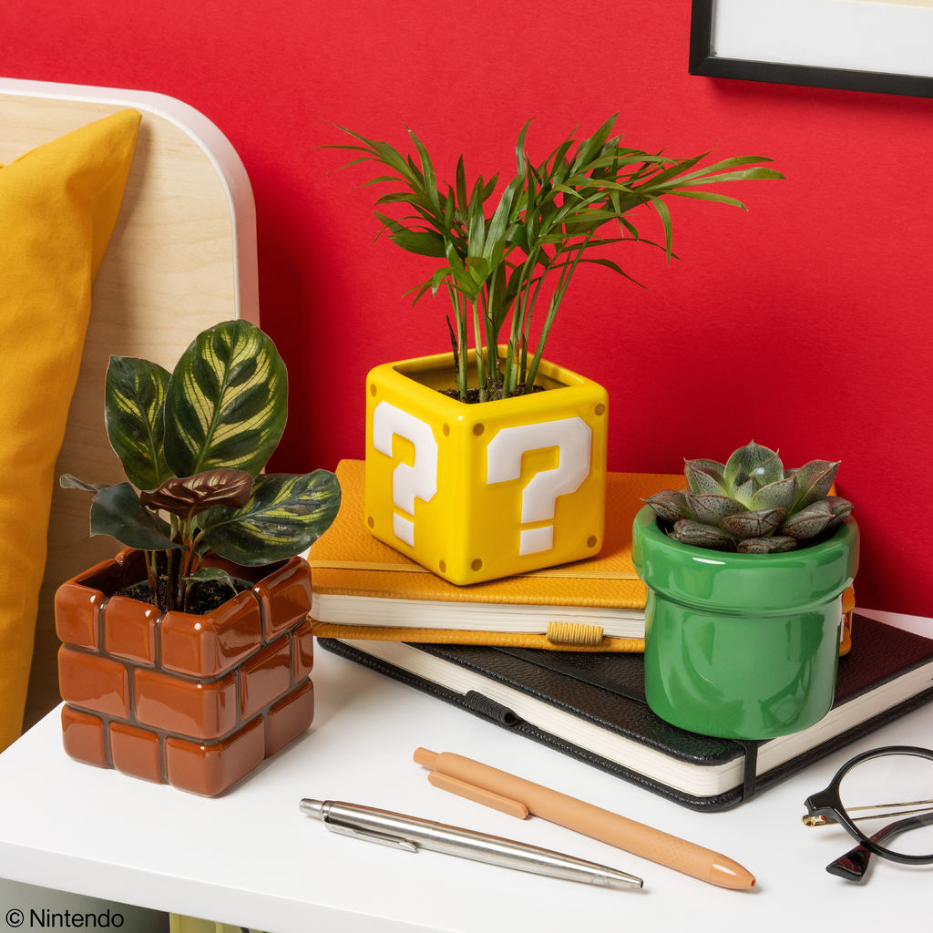 Super Mario - Block, Ziegelsteinblock & Warp-Röhre - Snack Schalen 3er Set