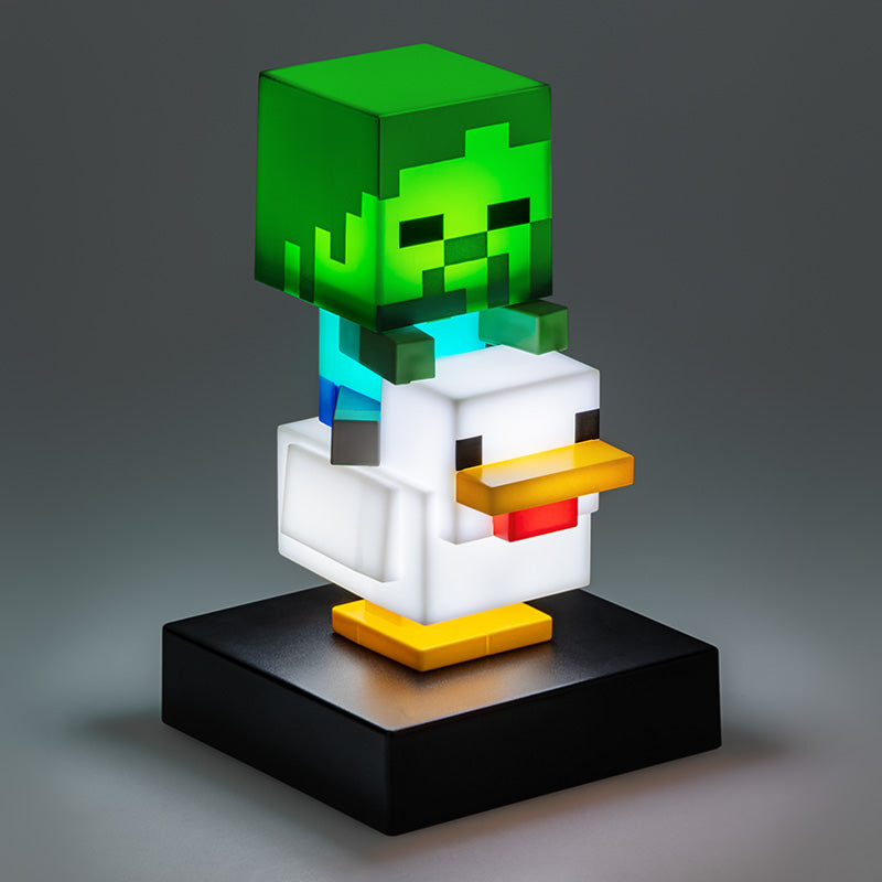 Minecraft - Chicken Jockey/Hühnerreiter - Icon Licht