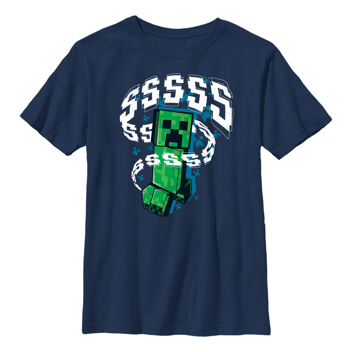 Minecraft - Creeper SSSSS - Kinder-Shirt
