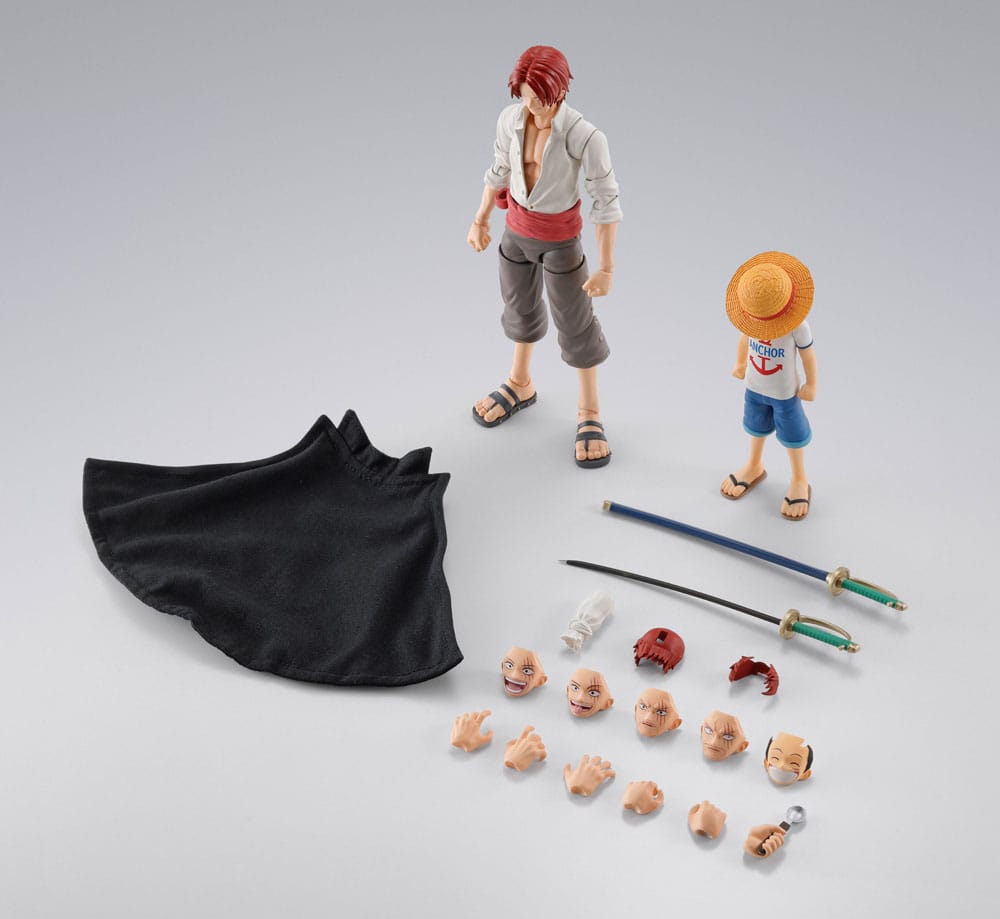 One Piece - Shanks & Monkey D. Ruffy - Figur