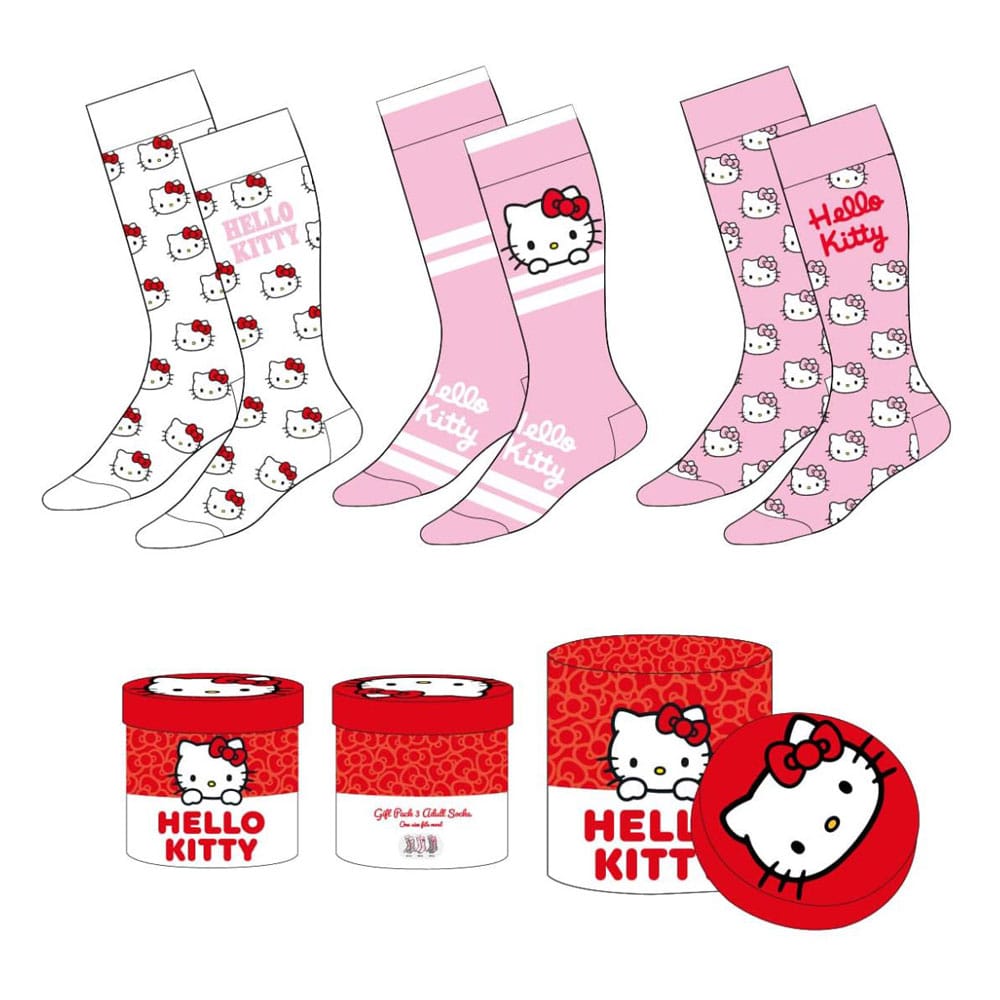 Hello Kitty - Sanrio Hello Kitty - 3-pack socks