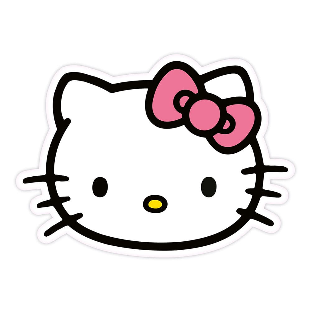 Hello Kitty - Face - decorative cushion