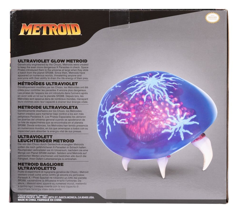 Metroid - World of Nintendo Ultraviolet Grow - Actionfigur