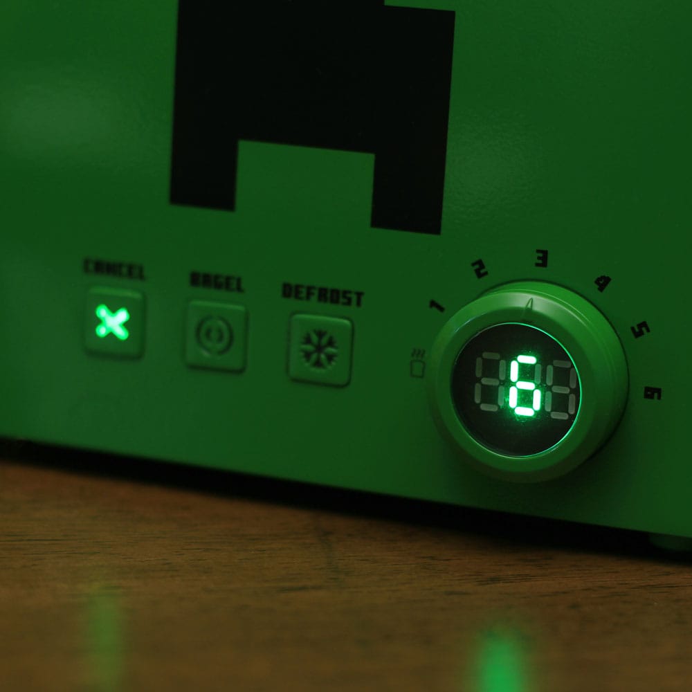 Minecraft - Green Creeper Cube - Toaster