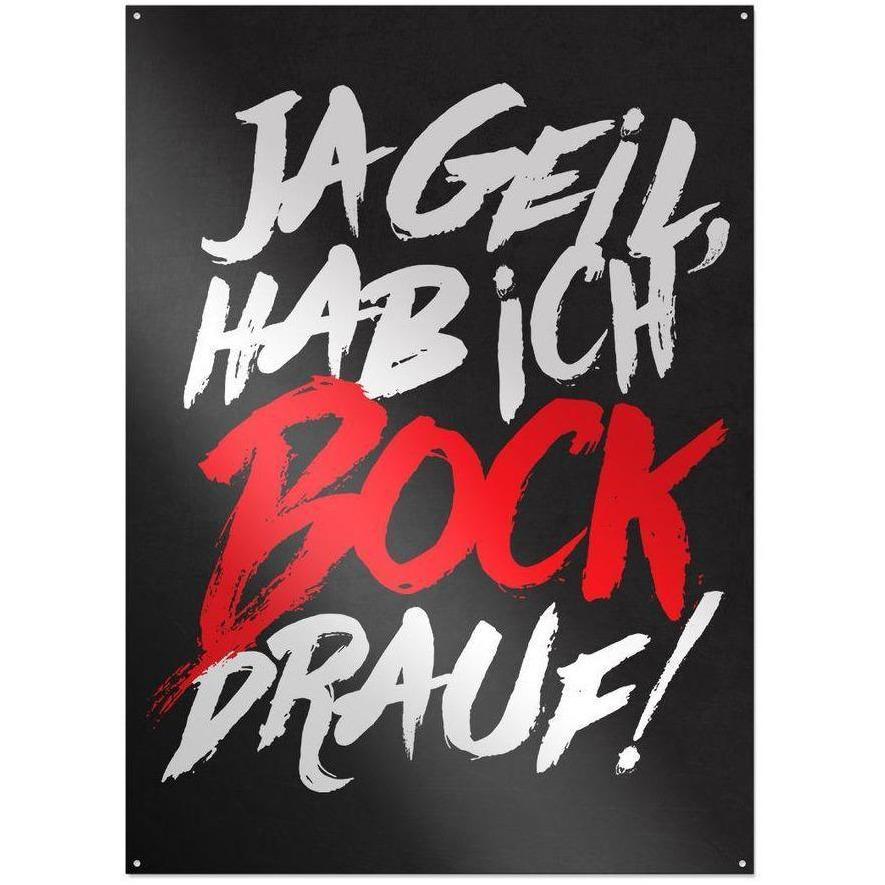 Rocket Beans TV - Bock - Metallschild